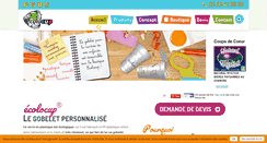 Desktop Screenshot of ecolocup.com